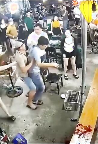 Argument In Chinese Eatery Ends In Bloodshed With A Quick Knife Slice