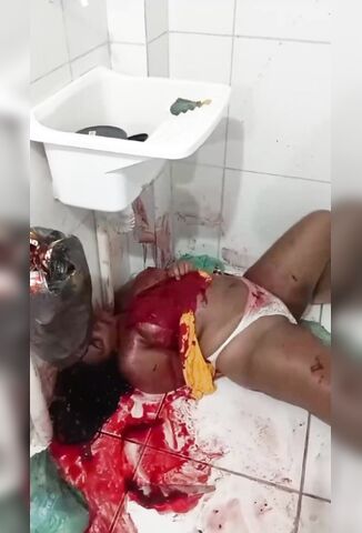 Last Moments Of A Girl Stabbed By Her Partner After Drinking Session In João Pessoa