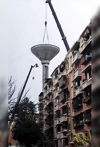 Water Tower Removal Kills Man With The Best View In China