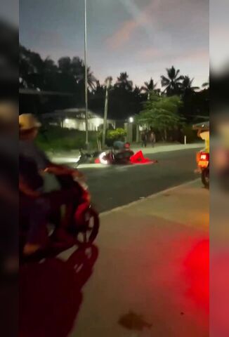 Good Samaritan Helping A Downed Biker Becomes Victim Number 2