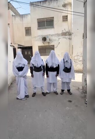 Terrorist Organisation In The Middle East Look Like Some Sort Of Muslim KKK Outfit