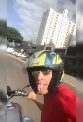 Bike Influencer Live Streaming Records His Own Demise