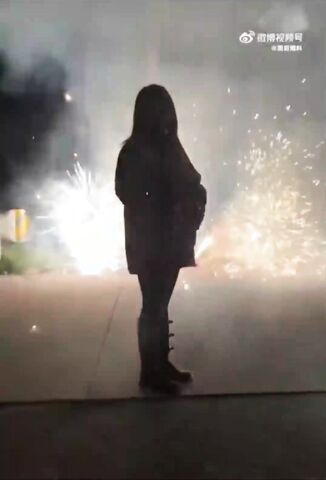 Posing With The Sparklers Is Safe Enough Right