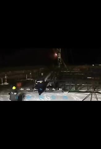 Moment Of An Explosion At A Russian Oil Field Caught On Video Engulfing Workers