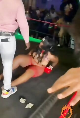 Twerking Fatty Gets Dropped In The Ring