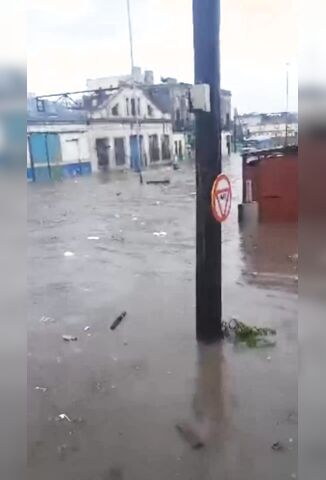 Teen Dies After Falling Into A Drain During Floods In Havana