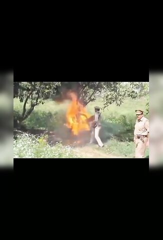 Man Sets Himself Ablaze During Land Measurement Operation in Uttar Pradesh