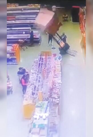 Shopper Killed When Heavy Load Topples Onto Her In Supermarket