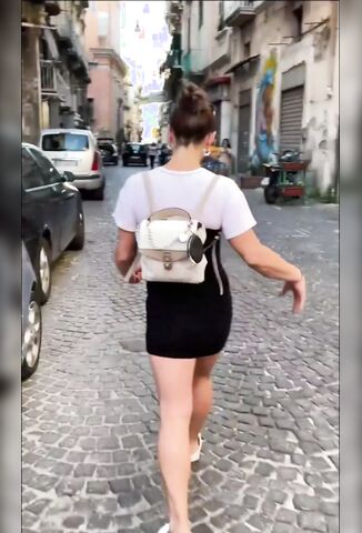 Harassing A Hot Chick Walking Down The Sereet