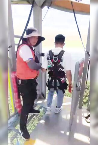 He Forgot His Harness