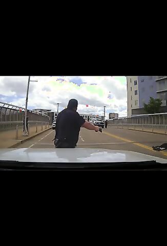 Jogger Pulls Gun And Shoots At Cop Gets Shot Dead Instantly