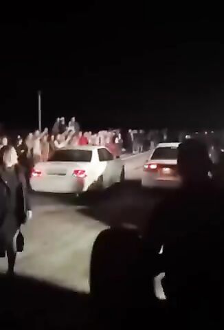 Russia Car Race Ends Up In The Crowd