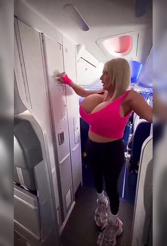 Attention Whore Needs Attention On The Plane