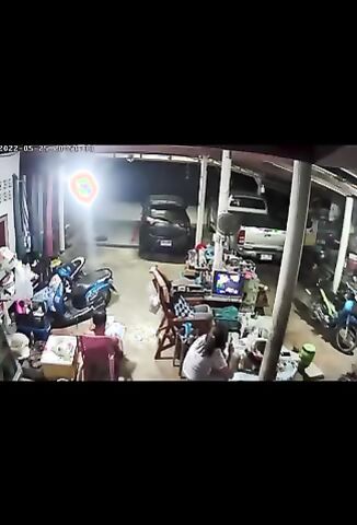 Man Reading The Paper Gets Sniped On His Front Porch