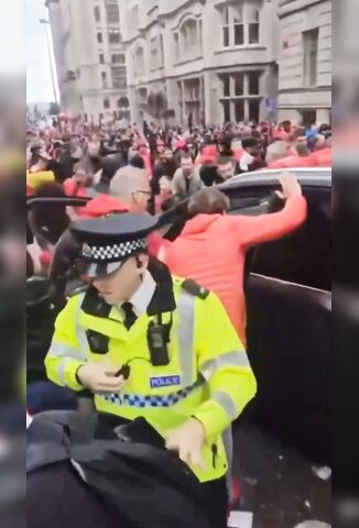 Liverpool Parade Attack Was Started By Fans Hitting The Car Multiple Videos