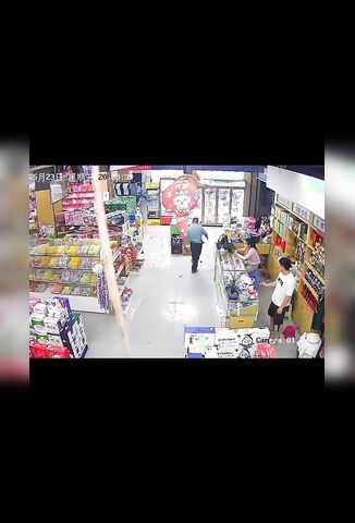 Customer Casually Releases A Shit Down His Pant Leg On The Way Out