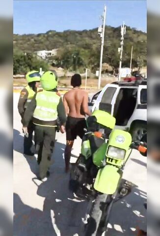 Arrested Man Knocked Out With A Rock To The Head