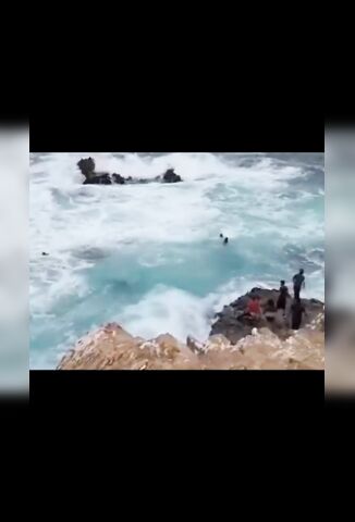 Playing In The Waves Goes Very Wrong