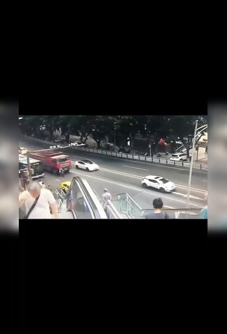 Being On A Bicycle In China Is Asking For Trouble