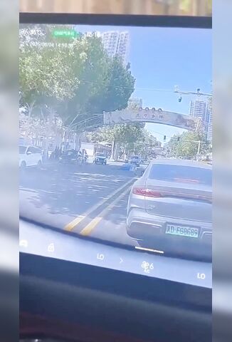 Sinkhole Swallows Cars In China