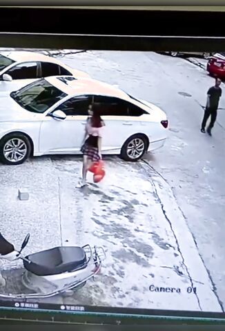 Crazed Pervert Chases Girl With His Dick Out