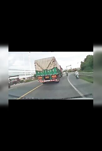 Trucks And Scooters Never Mix Well
