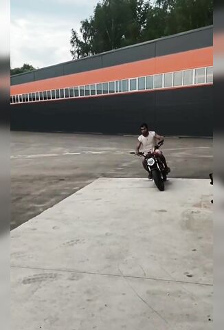 Testing My New Bike Out At The Industrial Estate