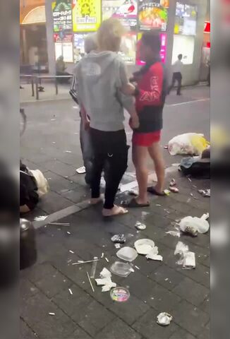 Sucker Punched Into The Pavement In Korea