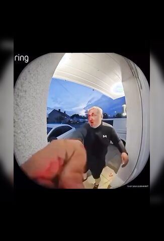 Alleged Nonce Shot With A Crossbow - Attacker Comes To Retrieve The Arrow
