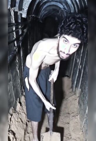 Hamas Video Showing Emaciated Israeli Hostage Evyatar David