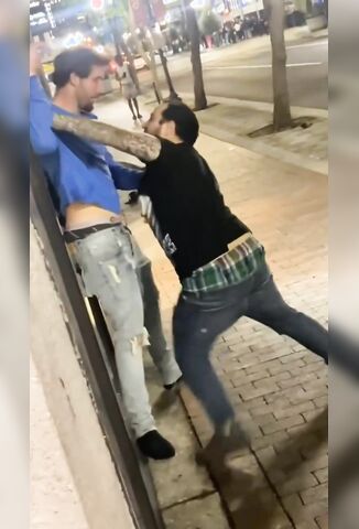Clown Fight Provides Late Night Entertainment