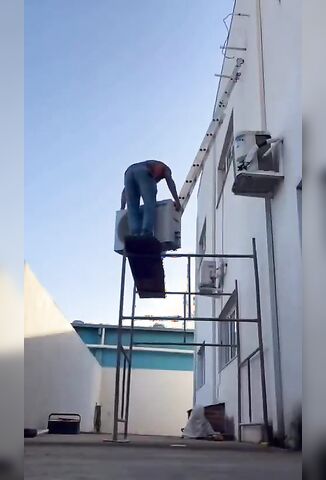 Just Gonna Install Some New Air Conditioning
