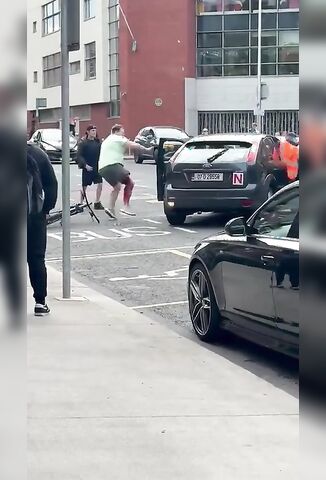 Hammer Attack In The Streets Of Dublin