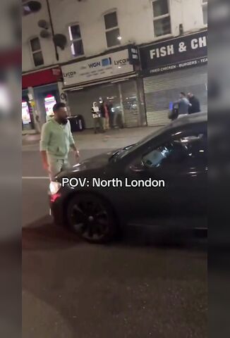 Blocks The Road & Smashes Their Wing Mirror - Instant Regret