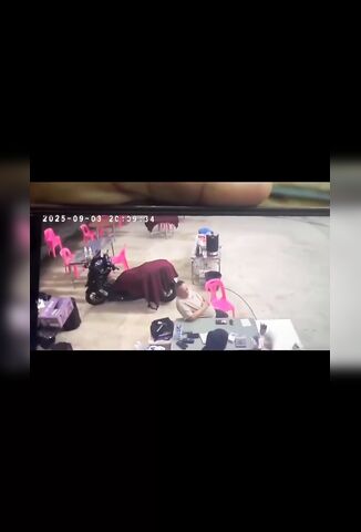 Man Chilling At Work Shot In The Face By A Sniper