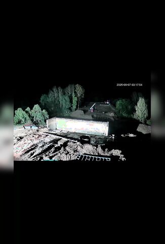Speeding Driver In Russia Forgot The Bridge Was Out