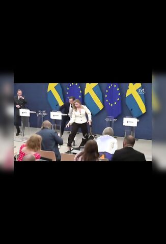 Swedish Health Minister Doesn't Seem Too Healthy