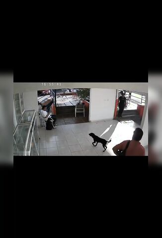 Man Chilling Caught In The Crossfire