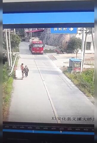 Oh Look A Truck Perfect Time To Cross The Road