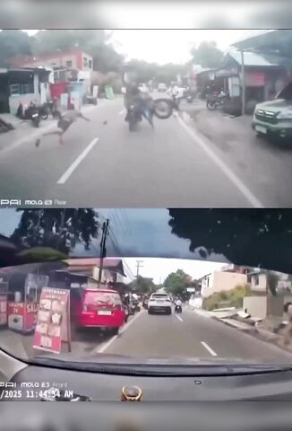 Biker Kills Another Attempting A Wheelie Through Town
