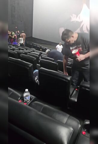 Man Beaten At The Cinema After Pissing Over People In Their Seats