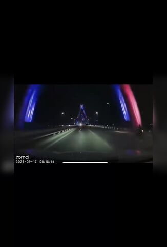 Cyclist Pedalling The Wrong Way On The Highway