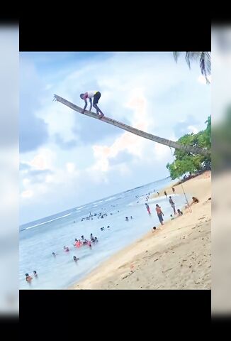 Man Dies When He Flexes His Climbing Skills At The Beach