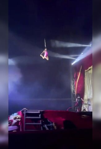 Female Circus Performer In Brazil Falls 30 Feet To The Ground