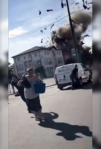 Saturday Morning In The Ukrainian Egg Market