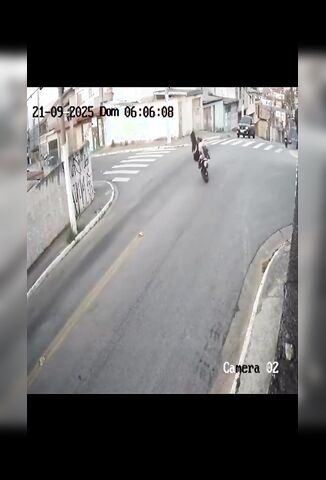 Taking His Girl Out For A Wheelie Good Time