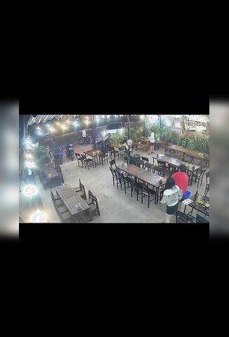 Angry Boyfriend Spots His Girlfriend Talking To Someone Else At The Bar