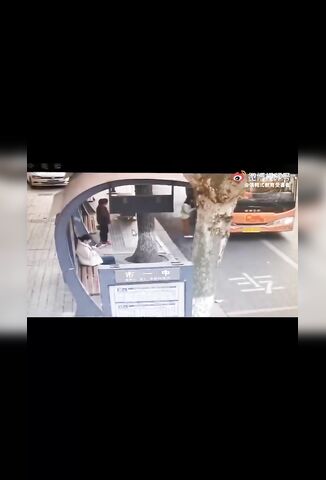 Woman Gets Off Of Bus At The Worst Time Ever