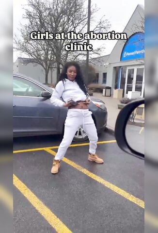 Bitch Just Got Done With An Abortion She Celebrating