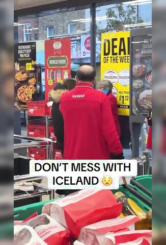 Staff Member In Iceland Belts A Female Caught Shoplifting